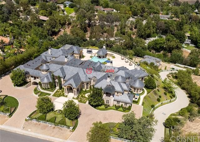 美国加州隐山8卧13卫的房产