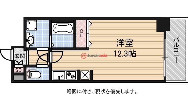 日本1卧1卫的房产